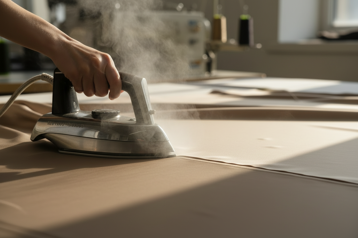 Take this exact image but change fabric color to neutral color